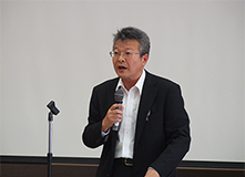 挨拶　山形労働基準監督署　署長　阿部浩志氏