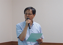 挨拶　労働衛生部会長　宮林隆男