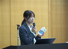 講師　山形労働基準監督署　安全衛生課 労働基準監督官　今井茉奈実氏