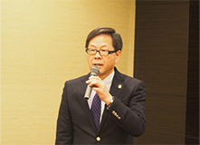 挨拶　労働衛生部会長　宮林隆男